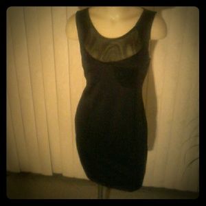 Black cocktail dress